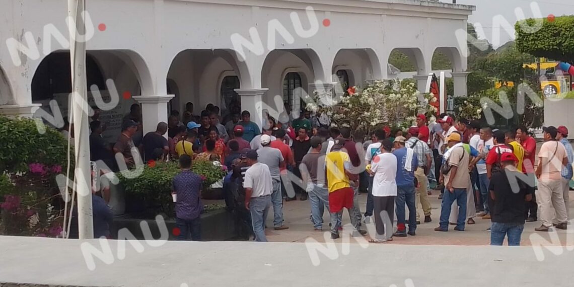 Guardia Nacional restablece el orden en el municipio de Pijijiapan.