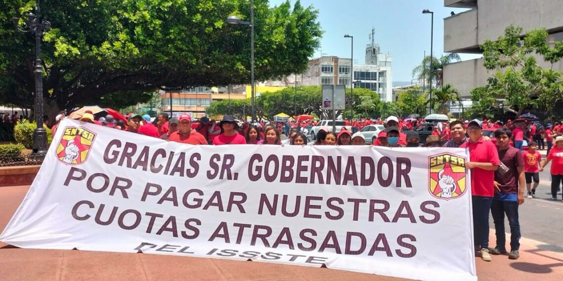 Trabajadores de las diferentes secciones sindicales de Salud reconocen avances en la administración estatal; exigen mejorar servicios del Issste
