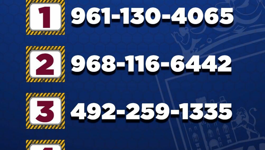 Alerta SSyPC de números telefónicos con más reportes de extorsión en Chiapas