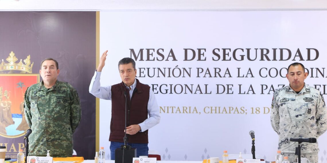 Desde La Trinitaria, Rutilio Escandón reitera el llamado a evitar los incendios forestales