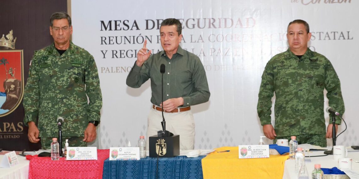 Desde Palenque, Rutilio Escandón pide a la población reforzar medidas preventivas ante lluvias