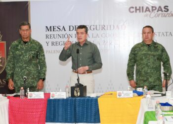 Desde Palenque, Rutilio Escandón pide a la población reforzar medidas preventivas ante lluvias