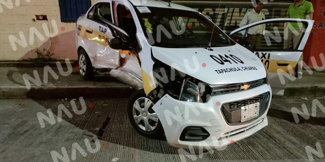 Muere taxista tras no resistir las lesiones provocadas en un accidente.