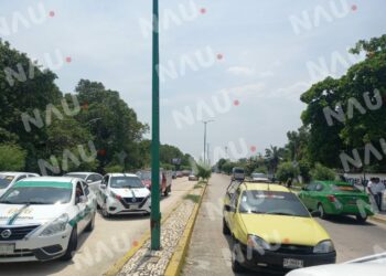 Paro de transporte urbano en Tonalá, acusan que personal de la SMyT apoya irregularidades