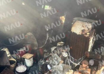 Se incendia una casa habitación en Cacahoatán