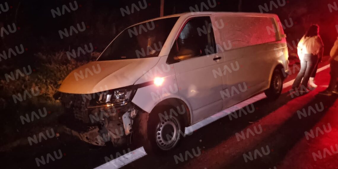 Un charco de agua lo sacó de la carrera en Mapastepec