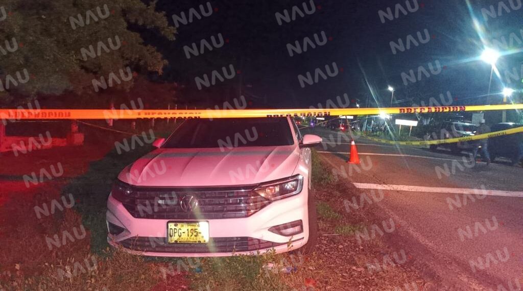 El vehículo Jetta de Wiliam Jeribay de León Lozano, apareció en Metapa