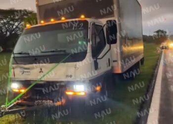 Se desprende el vehículo de transmigrante