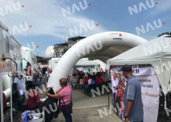 Convoyes de la salud atendieron en terminal de corto recorrido de Tapachula
