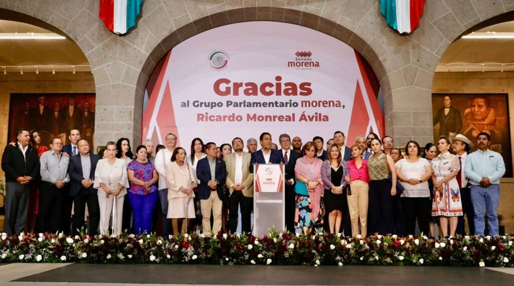 Eduardo Ramírez, líder de Morena en el Senado