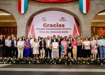 Eduardo Ramírez, líder de Morena en el Senado