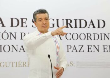 Todas las autoridades trabajamos por la paz y la seguridad de Frontera Comalapa: Rutilio Escandón