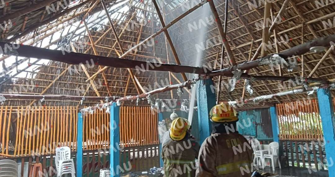 Se incendia restaurante la Perla del Mar en Puerto Madero