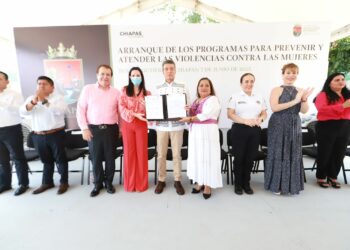 Arranca Rutilio Escandón programas para prevenir y atender las violencias contra niñas, adolescentes y mujeres