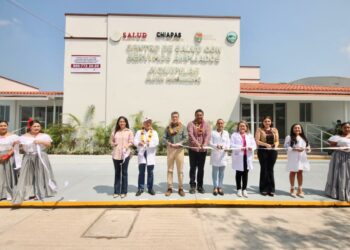 En Jiquipilas, Rutilio Escandón inaugura reconversión del Centro de Salud con Servicios Ampliados