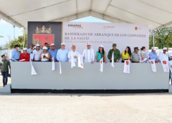 Rutilio Escandón encabeza arranque de los Convoyes de la Salud para fortalecer la atención médica móvil