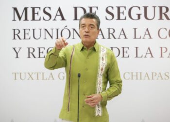 Exhorta Rutilio Escandón a extremar precauciones ante continuidad de lluvias en Chiapas