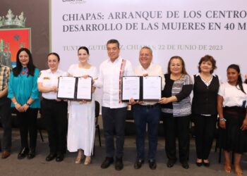 Arranca Rutilio Escandón operaciones de los Centros para el Desarrollo de las Mujeres en 40 municipios