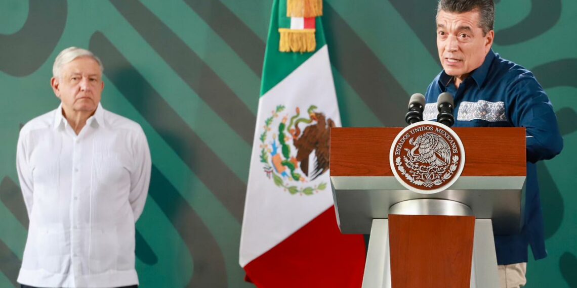 Buenos resultados en Chiapas, gracias a constancia de Rutilio Escandón en las Mesas de Seguridad: AMLO