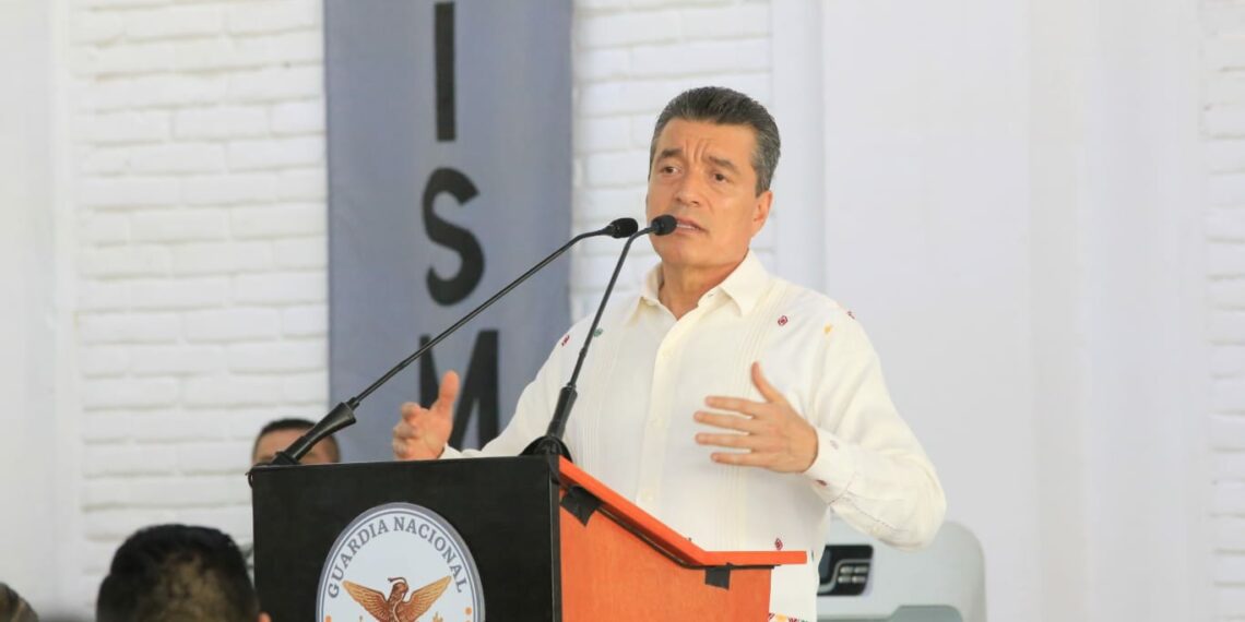 Asiste Rutilio Escandón a la conmemoración del Cuarto Aniversario de la Guardia Nacional