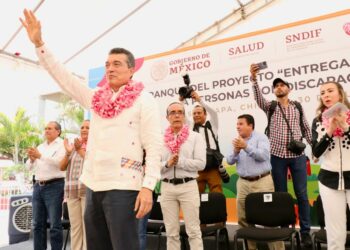 Desde Suchiapa, Rutilio Escandón encabeza arranque de la Entrega de Ayudas Técnicas a Personas con Discapacidad