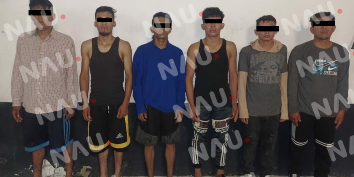 Grupo antipandillas asegura a 6 pandilleros