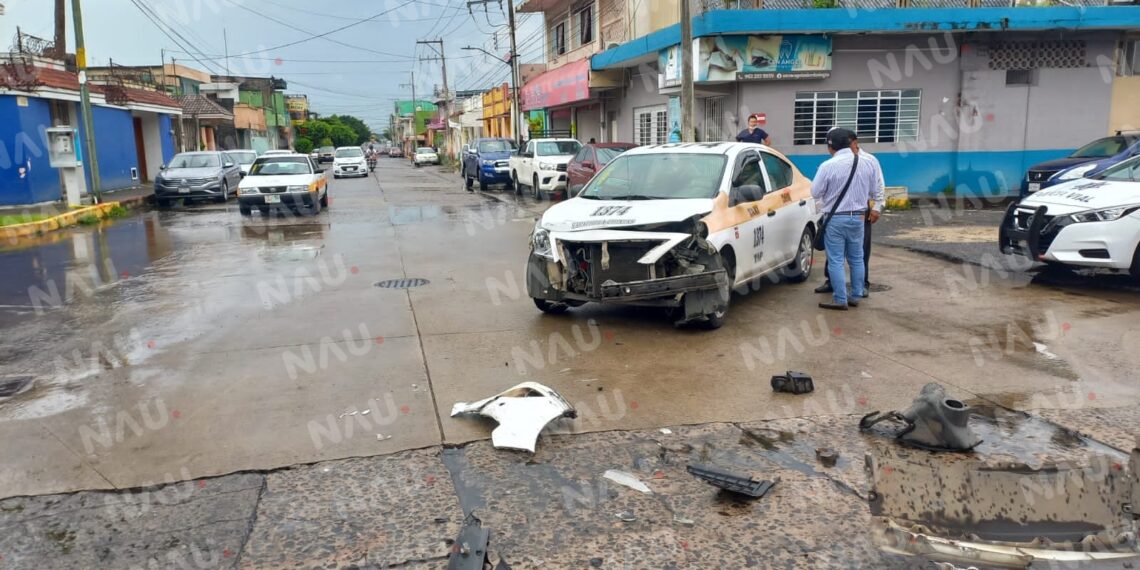 Causó un accidente y después se dio a la fuga