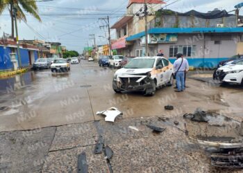Causó un accidente y después se dio a la fuga
