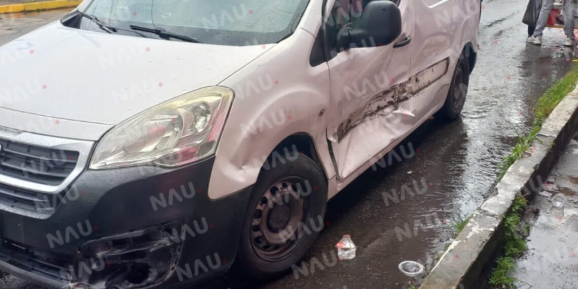 Causó un accidente y después se dio a la fuga