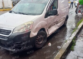 Causó un accidente y después se dio a la fuga