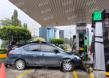 Daños por más de $450,000 dejó un accidente en una gasolinera