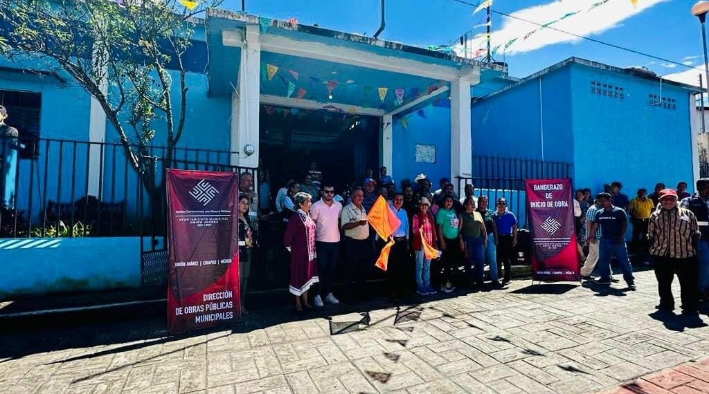 Con gran visión del Presidente, se invierte en materia de obras públicas para cabecera municipal.