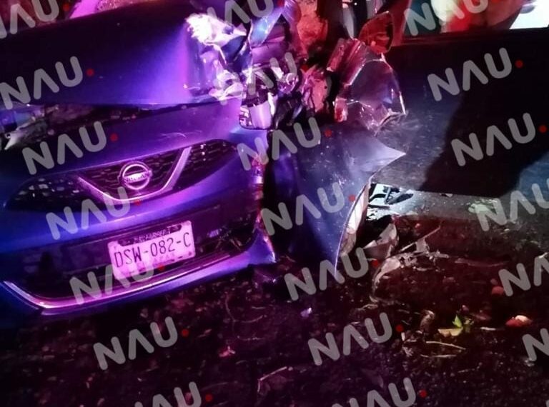 Dos lesionados al chocar con un objeto fijo