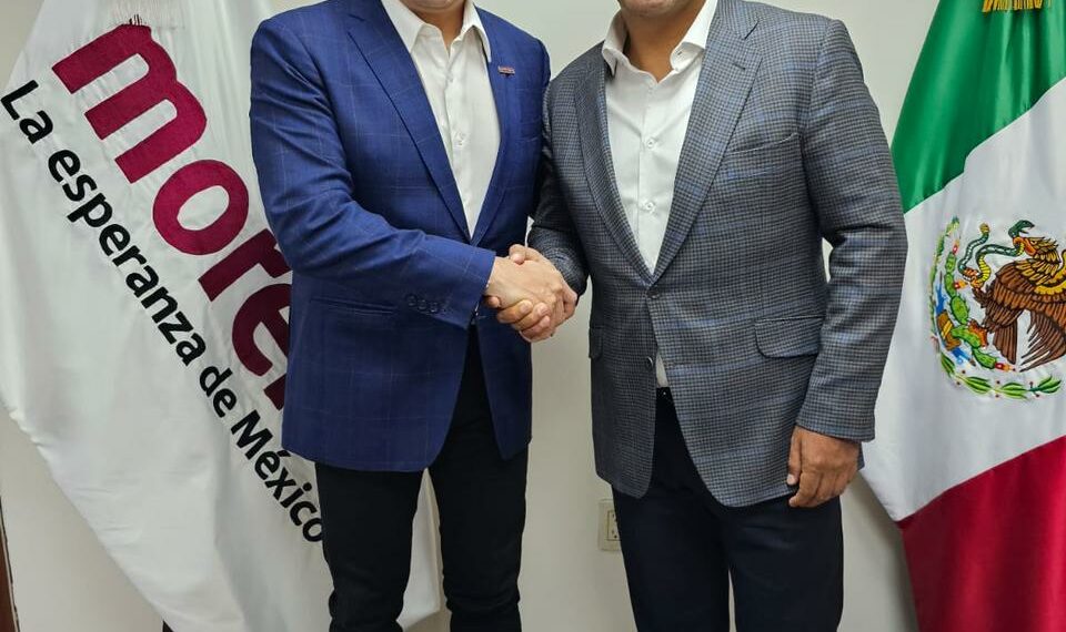 Eduardo Ramírez se reúne con Mario Delgado