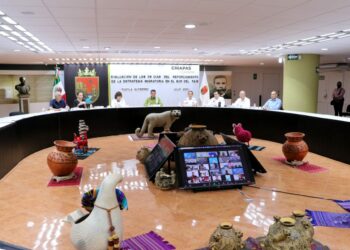 Rutilio Escandón reitera trabajo conjunto con el Gobierno de México para atender el tema migratorio