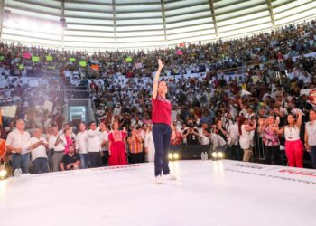 AMPLIO RESPALDO DE ROBLEDISTAS A CLAUDIA SHEINBAUM EN TAPACHULA