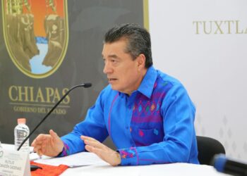 Ante arribo de la onda tropical No. 12 a Chiapas, pide Rutilio Escandón extremar medidas preventivas