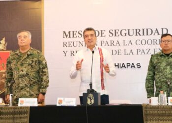 Desde Tapachula, pide Rutilio Escandón no bajar la guardia y atender medidas preventivas ante lluvias