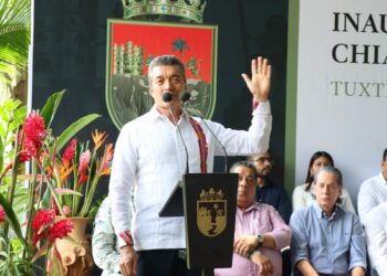 Inaugura Rutilio Escandón Primer Festival Internacional del Cacao, Chiapas de Corazón 2023