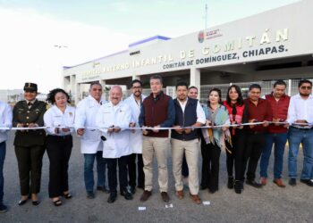 Con reconversión hospitalaria en Comitán, Rutilio Escandón fortalece atención de la salud materno-infantil
