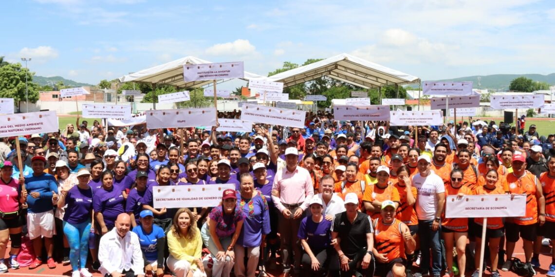 Inaugura Rutilio Escandón el Encuentro Deportivo “Por un Servicio Público Igualitario e Incluyente”