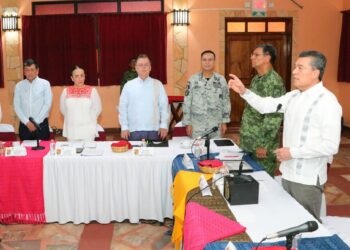 Todas las autoridades estamos pendientes de cuidar al pueblo ante las lluvias: Rutilio Escandón