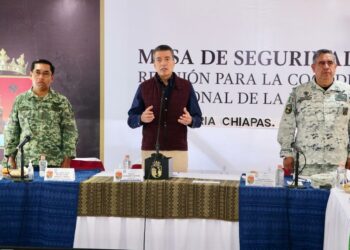 Desde La Trinitaria, Rutilio Escandón reiteró el llamado a la prevención ante la temporada de lluvias