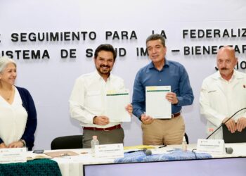 Rutilio Escandón y Zoé Robledo encabezan seguimiento para federalización del Sistema de Salud IMSS-Bienestar