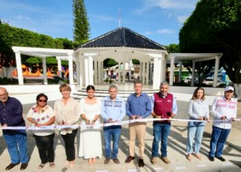 Con apoyos sociales, equipamiento policial y obras, Rutilio Escandón fortalece el bienestar de Las Rosas