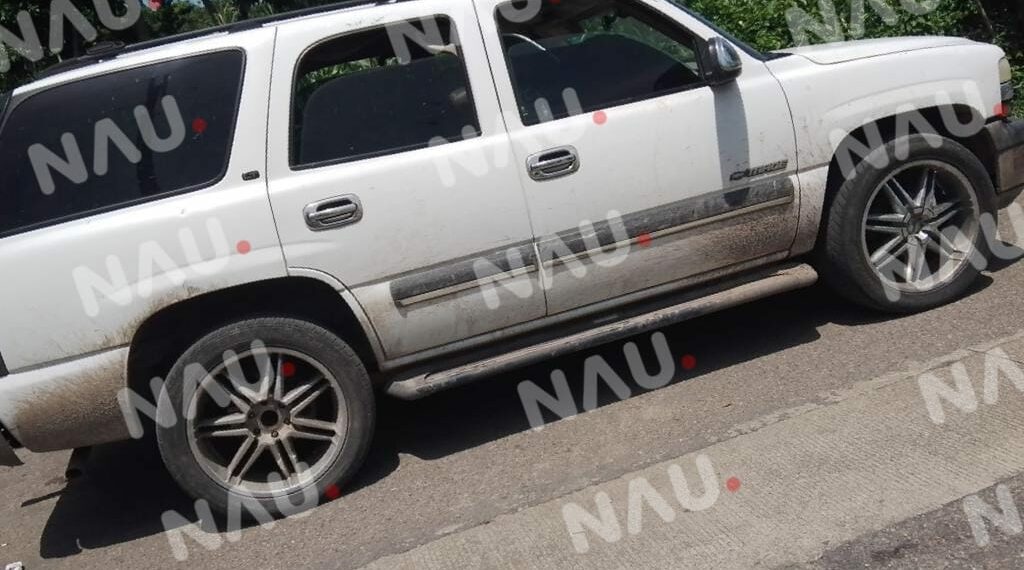 Localizan vehículo Tahoe con dos chalecos tácticos en frontera Hidalgo
