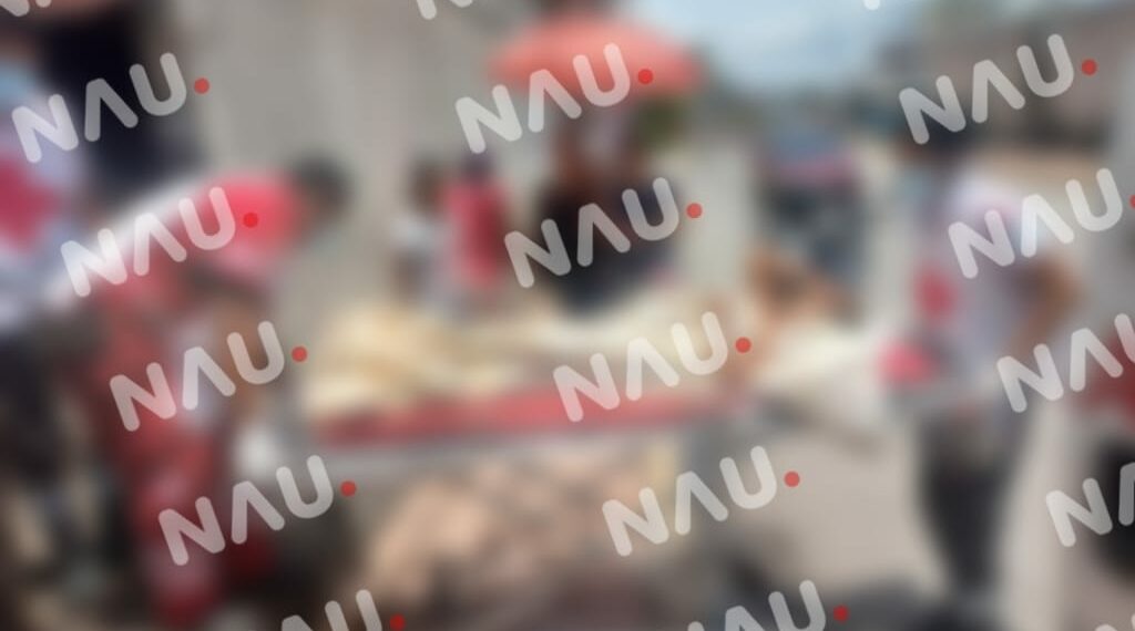 Señora en abandono social fue atendida por paramédicos de la Cruz roja mexicana