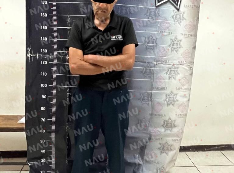 Detienen a sujeto en estado de ebriedad