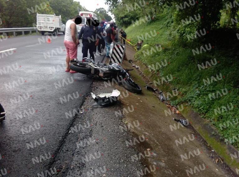 Un muerto y una lesionada deja un accidente en la carretera Costera