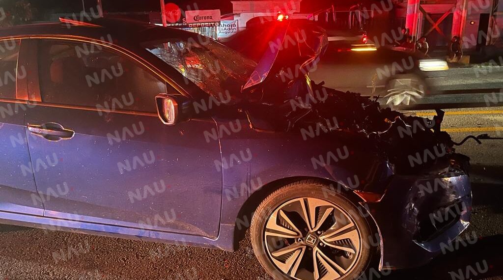 Solo daños deja accidente